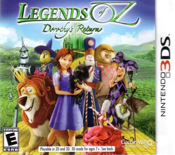 Legends of Oz - Dorothys Return (Usa) box cover front